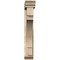 Ekena Millwork Merced Traditional Rough Sawn Bracket w/ Offset Brace, Douglas Fir, 6"W x 32"D x 38"H BKT0604X32X38MRC01RDF - alternate 2